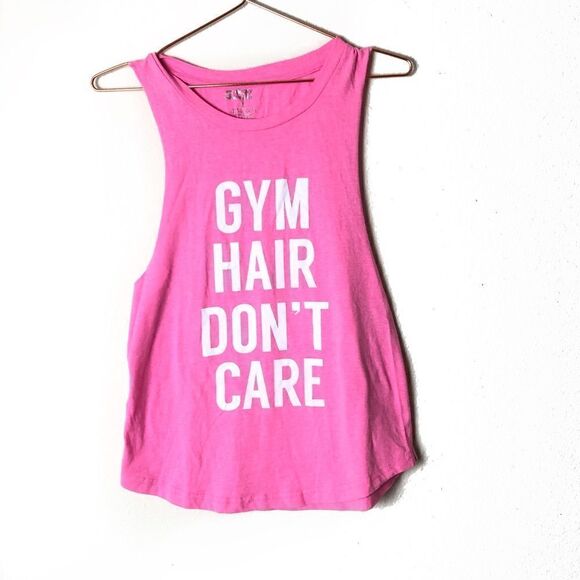 🌵12/$25 EUC Pink Graphic Muscle Tank Small - Picture 1 of 6
